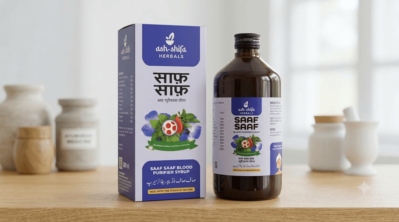 ash-shifa HERBALS Saaf Saaf Blood Purifier